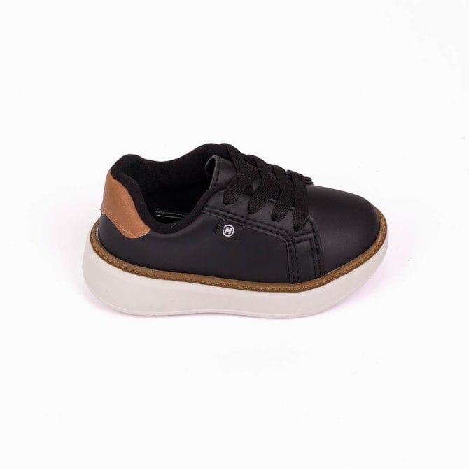 TENIS CASUAL MOLEKINHO PRETO INFANTIL 2631-204-27211