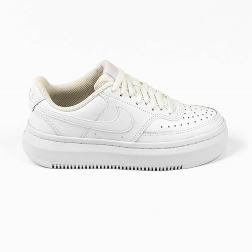 TENIS CASUAL NIKE BRANCO COURT VISION ALTA