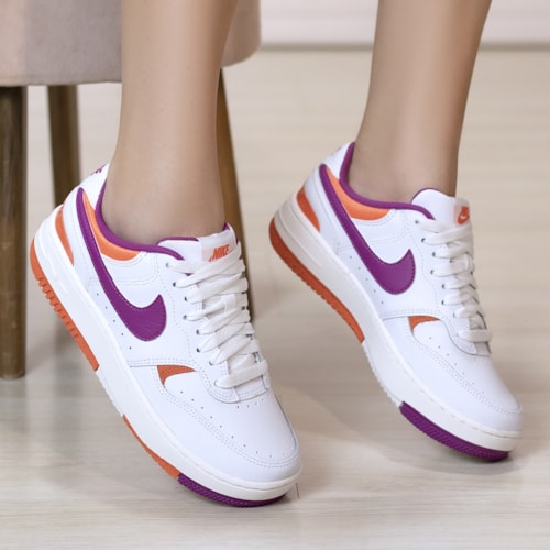 TENIS CASUAL NIKE BRANCO/PINK/TERRACOTA(113) GAMMA FORCE TENIS CASUAL NIKE BRANCO/PINK/TERRACOTA(113) GAMMA FORCE