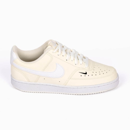 TENIS CASUAL NIKE CREME COURT VISION LO