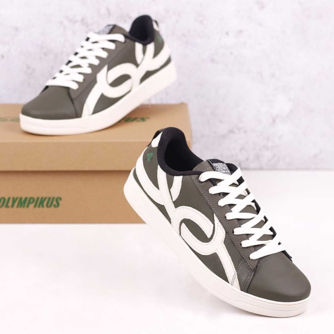 TENIS CASUAL OLYMPIKUS VERDE ETERNAL AST