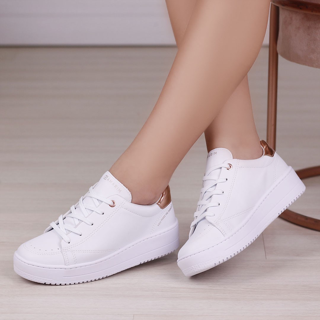 Tenis hot sale casual branco