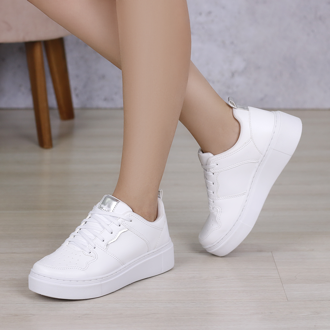 Tenis store branco casual