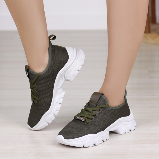 TENIS CASUAL VIA COMFY VERDE PZ1004