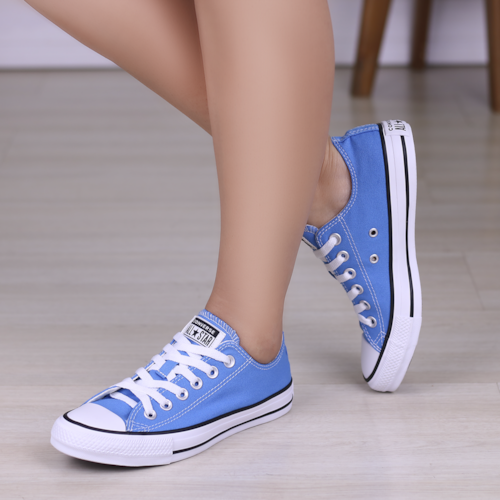 TENIS CHUCK TAYLOR ALL STAR AZUL FEMININO CT04200077