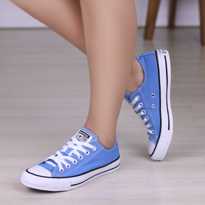 TENIS CHUCK TAYLOR ALL STAR AZUL FEMININO CT04200077