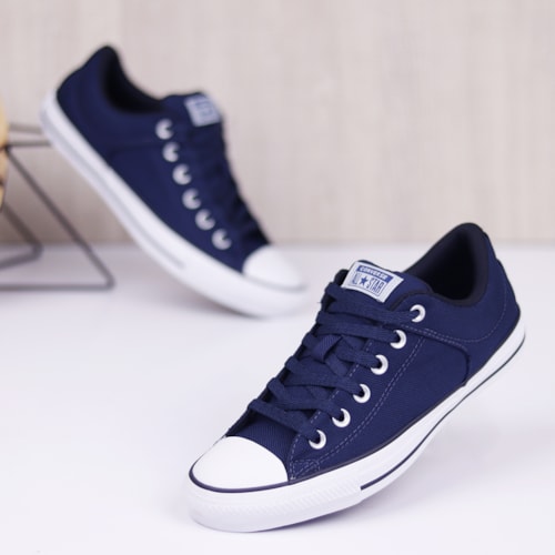 TENIS CHUCK TAYLOR ALL STAR MARINHO ESCURO/BRANCO/BRANCO CT28070001 TENIS CHUCK TAYLOR ALL STAR MARINHO ESCURO/BRANCO/BRANCO CT28070001