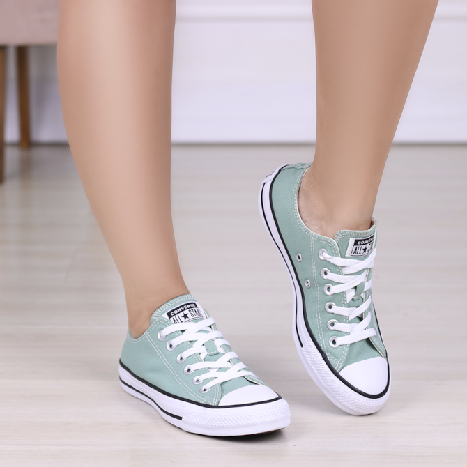 TENIS CHUCK TAYLOR ALL STAR VERDE FEMININO CT042000