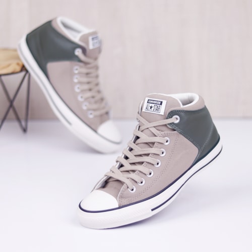 TENIS CHUCK TAYLOR ALL STAR VERDE MILITAR/VERDE MILITAR/AMENDOA CT29480002 TENIS CHUCK TAYLOR ALL STAR VERDE MILITAR/VERDE MILITAR/AMENDOA CT29480002