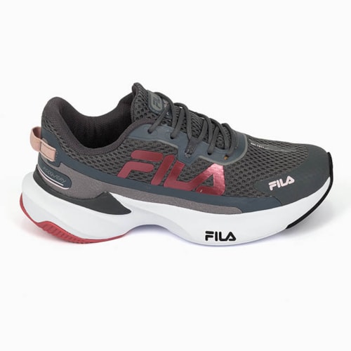 TENIS CORRIDA FILA CINZA RECOVERY