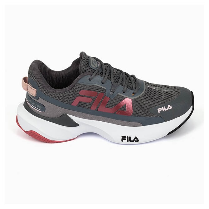 TENIS CORRIDA FILA CINZA RECOVERY