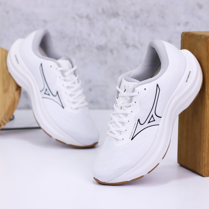 TENIS CORRIDA MIZUNO BRANCO ENIGMA