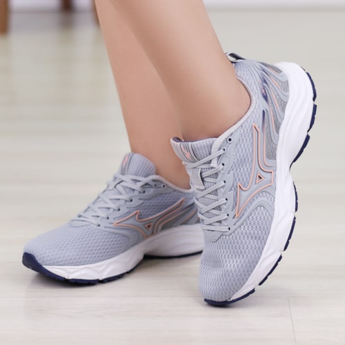 TENIS CORRIDA MIZUNO CINZA JET 7 TENIS CORRIDA MIZUNO CINZA JET 7