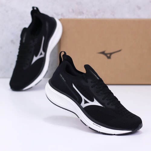 TENIS CORRIDA MIZUNO PRETO COOL RIDE 2