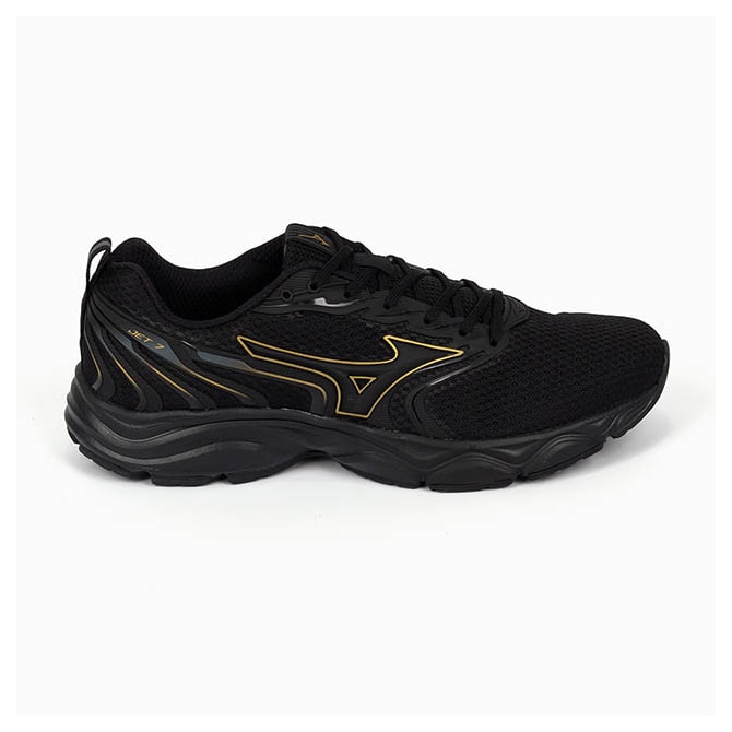 TENIS CORRIDA MIZUNO PRETO MASCULINO JET 7