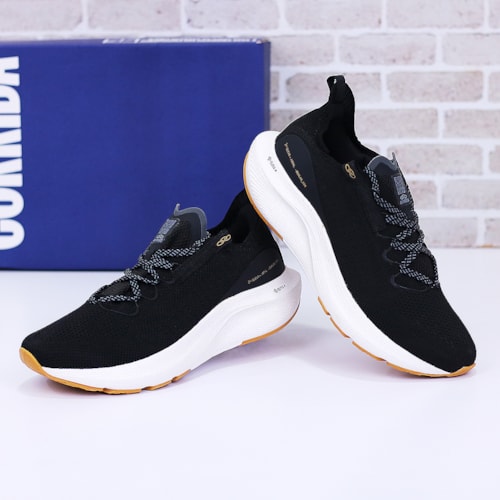 TENIS CORRIDA OLYMPIKUS PRETO REVERSO 2