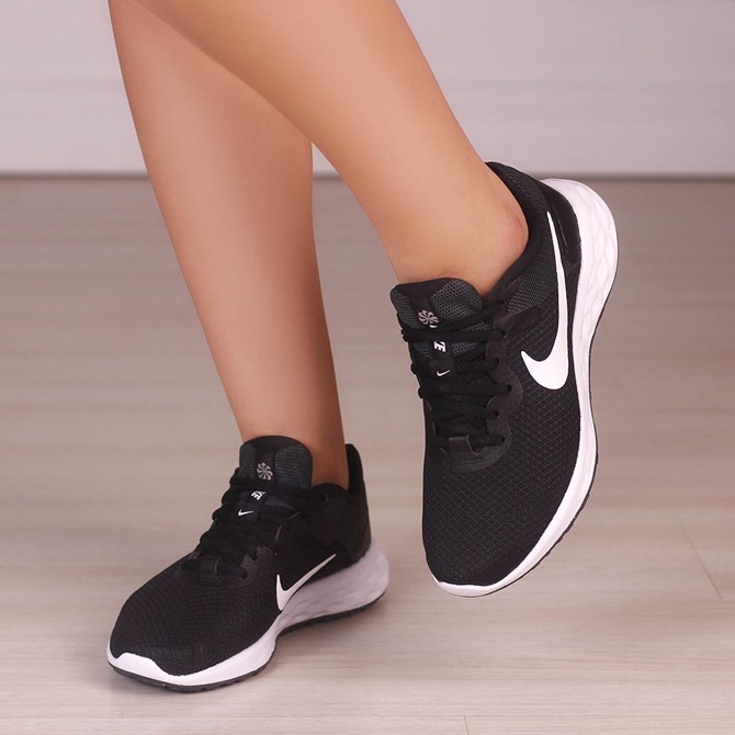 Tênis Nike Revolution 6 Esportivo Feminino Branco