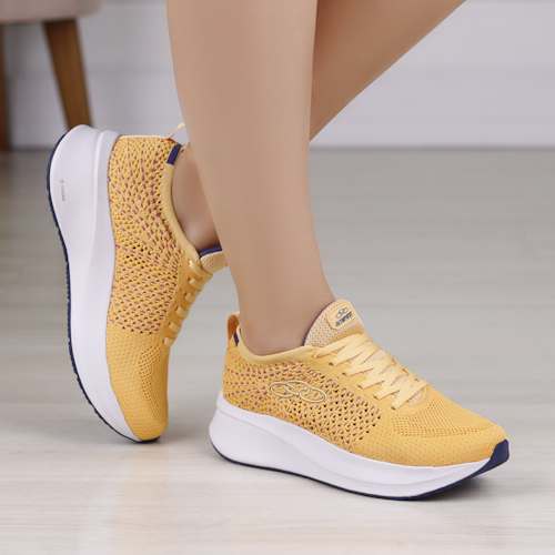 TENIS DIA A DIA OLYMPIKUS AMARELO FEMININO VEST TENIS DIA A DIA OLYMPIKUS AMARELO FEMININO VEST