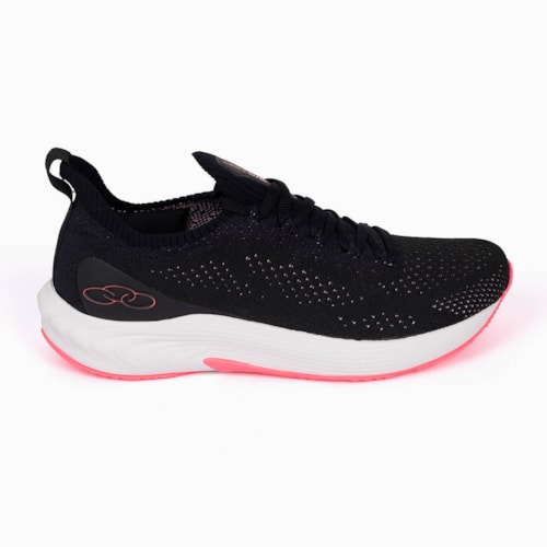 TENIS DIA A DIA OLYMPIKUS PRETO FEMININO ESSENTIAL 3