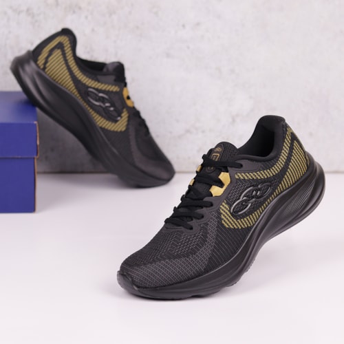 TENIS DIA A DIA OLYMPIKUS PRETO/PRETO ORBITA TENIS DIA A DIA OLYMPIKUS PRETO/PRETO ORBITA