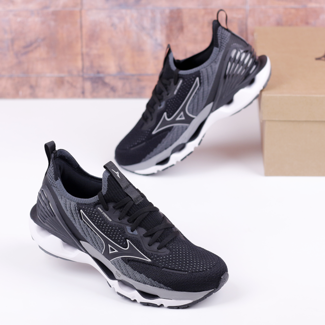 TENIS MIZUNO PRETO WAVE ENDEAVOR