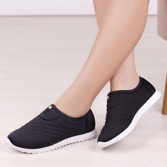 Tênis Casual Tenis Slip On Feminino Moleca Slip On Feminino Moleca